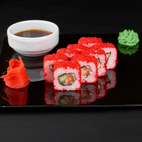 Калифорния с лососем 