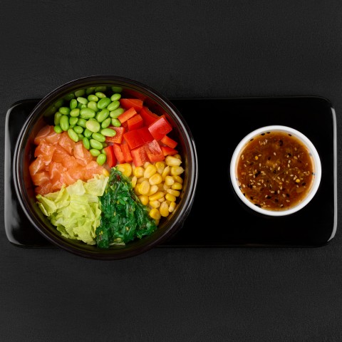 Поке лосось