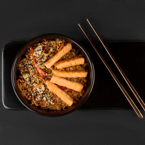 Тяхан с Лососем 