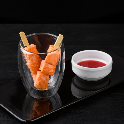 Якитори из лосося