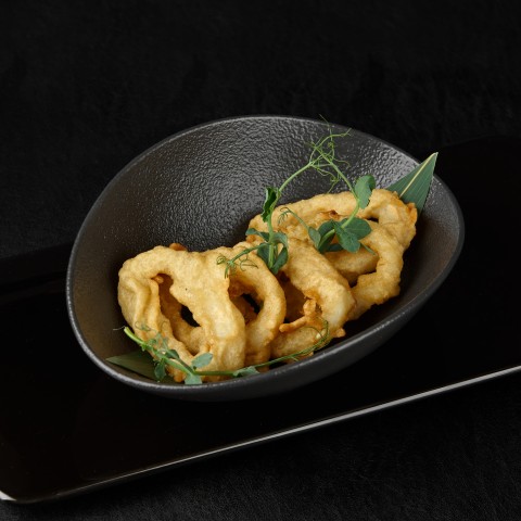 Кальмар кольца темпура