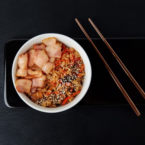 Тяхан с Беконом 